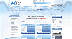 Desktop Screenshot of marocspa.com